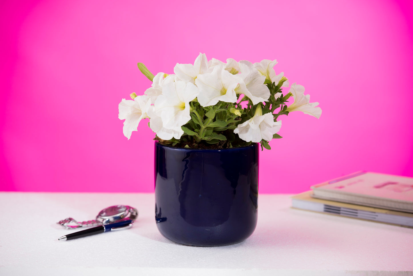 Exotic Green Handglazed Ceramic Studio Red Pottery (Planter/Pot/Gamla) Without Plant for Home Decor